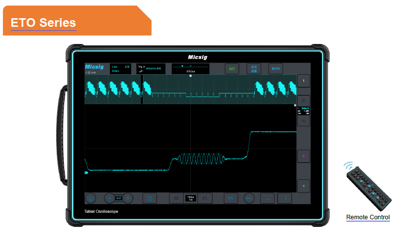 Micsig Tablet Oscilloscopes - ETO Series